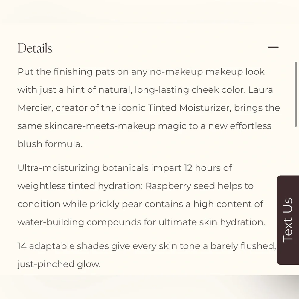 ✨ Laura Mercier Tinted Moisturizer Blush